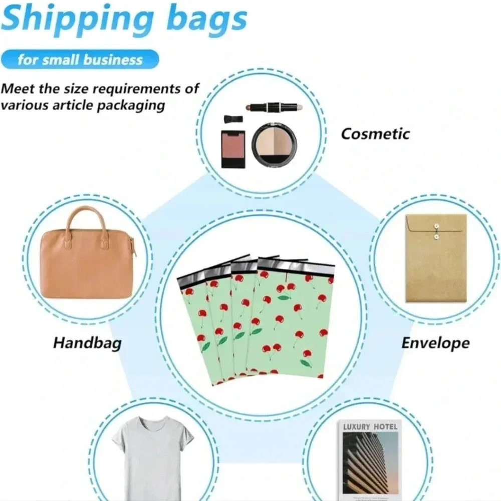Thank You Poly Mailer 10x13 Inch 100 Pcs, Waterproof and Tear-Resistant Shipping